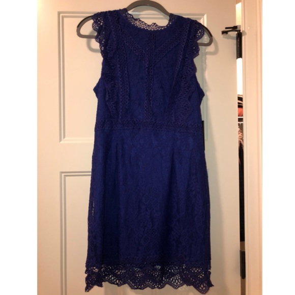 Blue Lulu Dress NEVER WORN - Picture 2 of 4